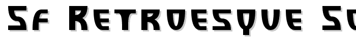 SF Retroesque SC font